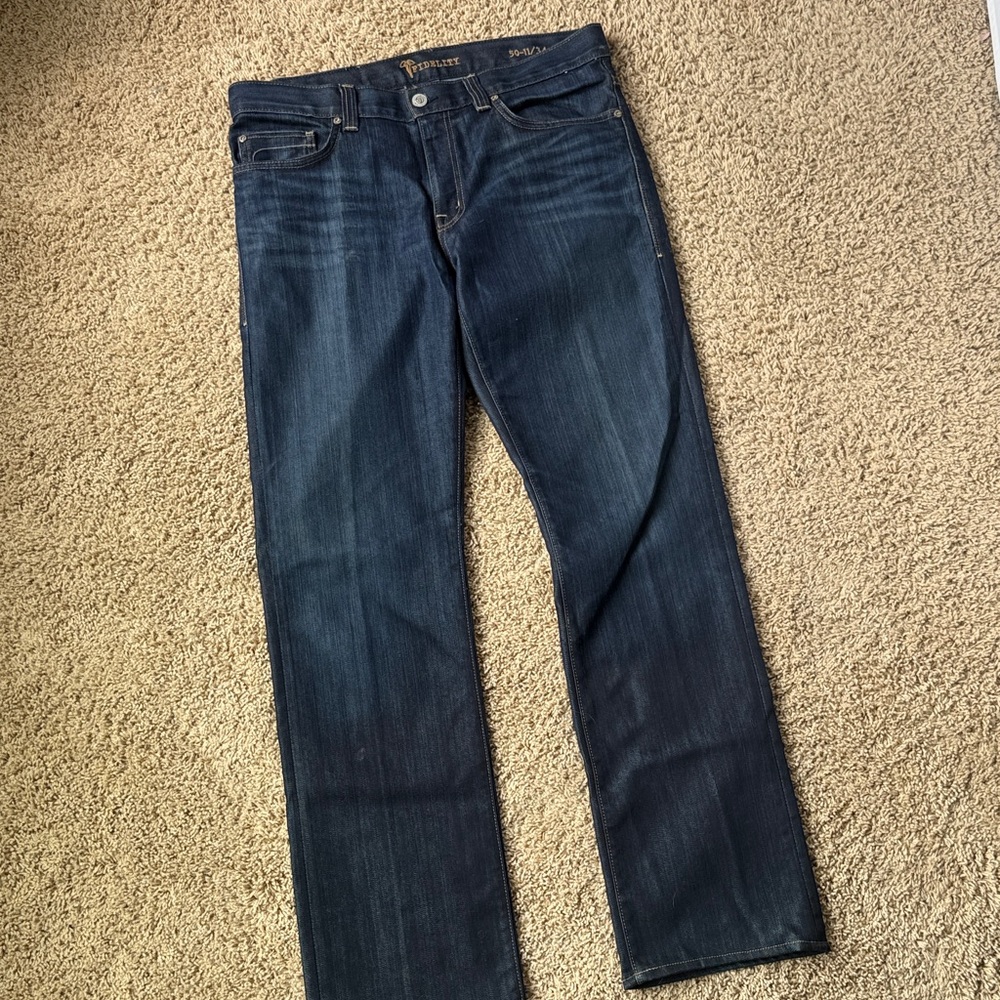 Fidelity Men's Jeans in Rich Indigo